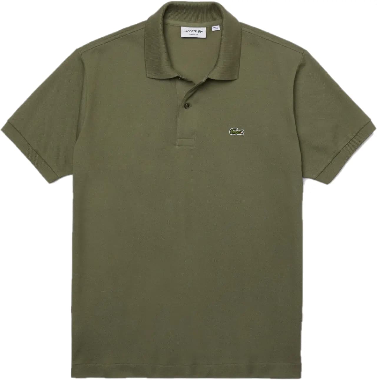 Áo Lacoste Men's Classic Fit L1212 Polo 'Khaki Green' L1212-316
