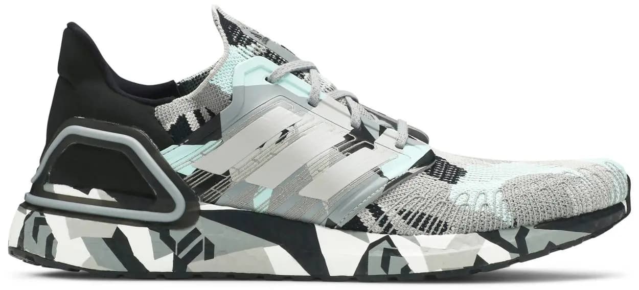 Giày Adidas UltraBoost 20 Geometric Pack 'Black Frost Min' FV8328