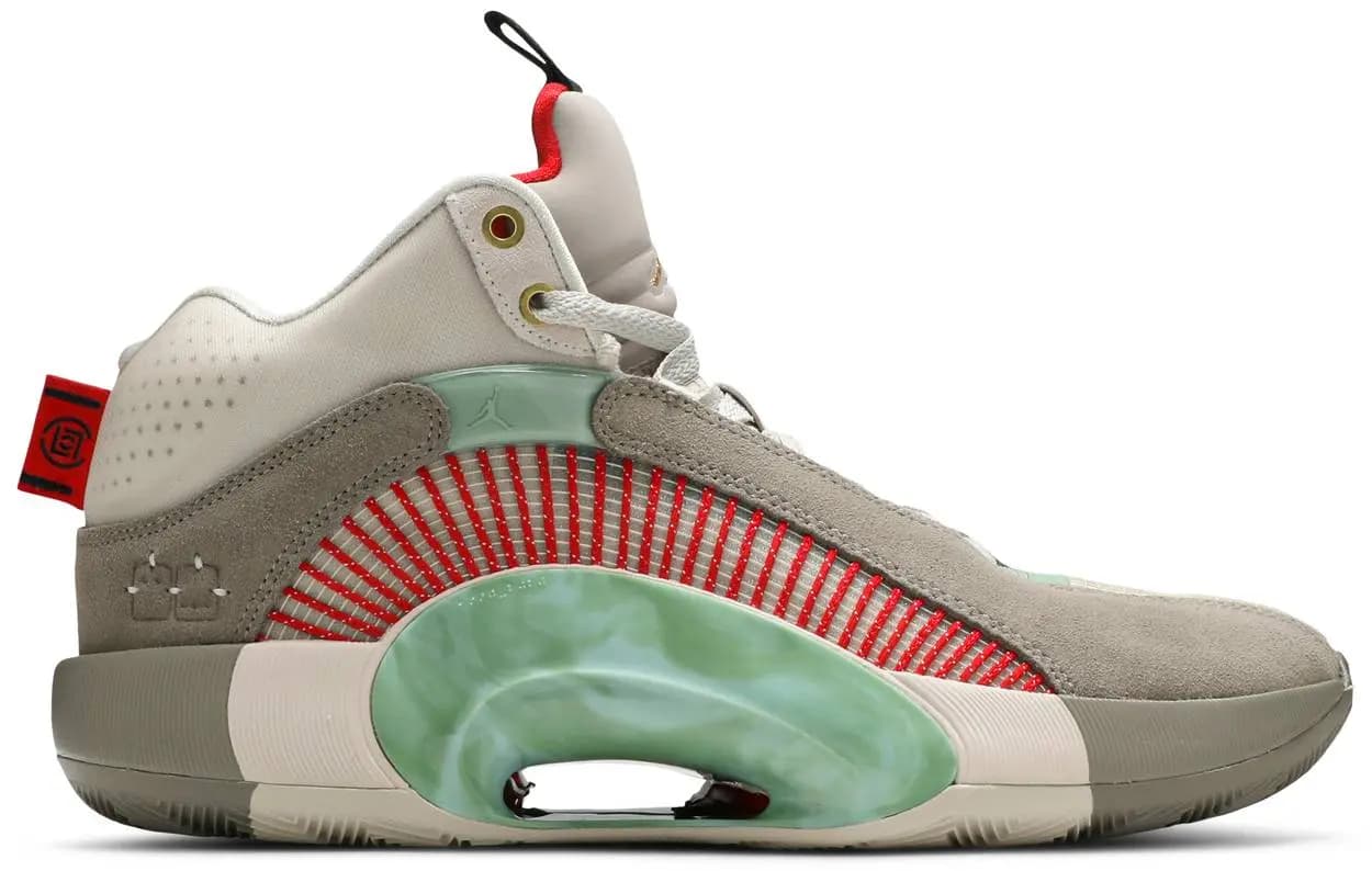 Giày Nike CLOT x Air Jordan 35 'Sepia Stone' DD9322-200