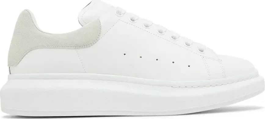 Giày Alexander McQueen Oversized Sneaker 'White Grey' 553680 WHGP7 9000