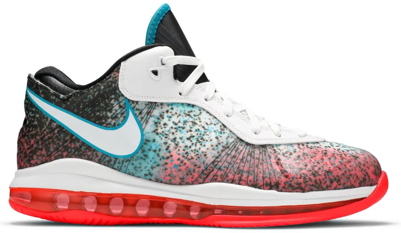 Giày Nike LeBron 8 V2 Low Retro 'Miami Night' 2021 DJ4436-100