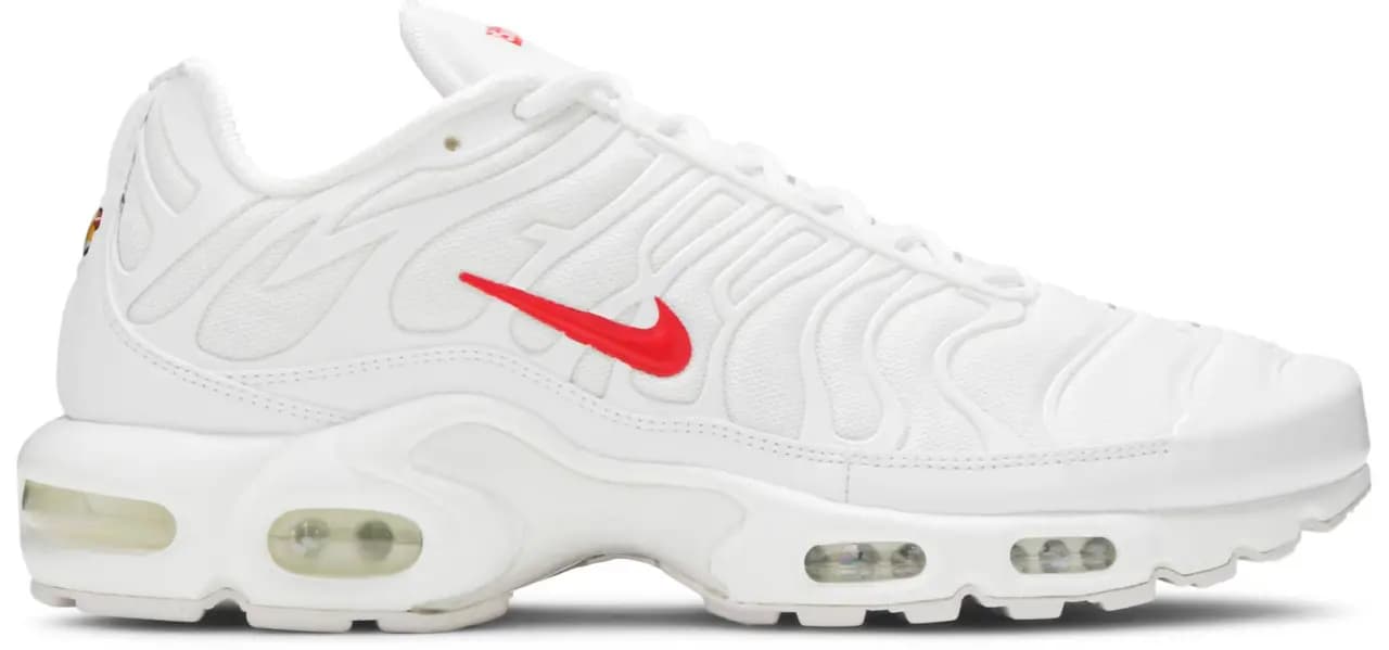 Giày Nike Supreme x Air Max Plus TN 'White' DA1472-100