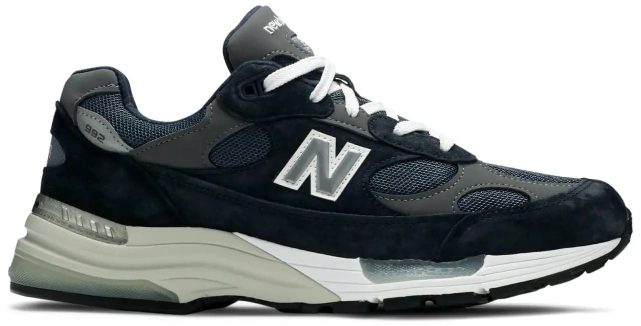 Giày New Balance 992 Made in USA 'Navy Grey' M992GG