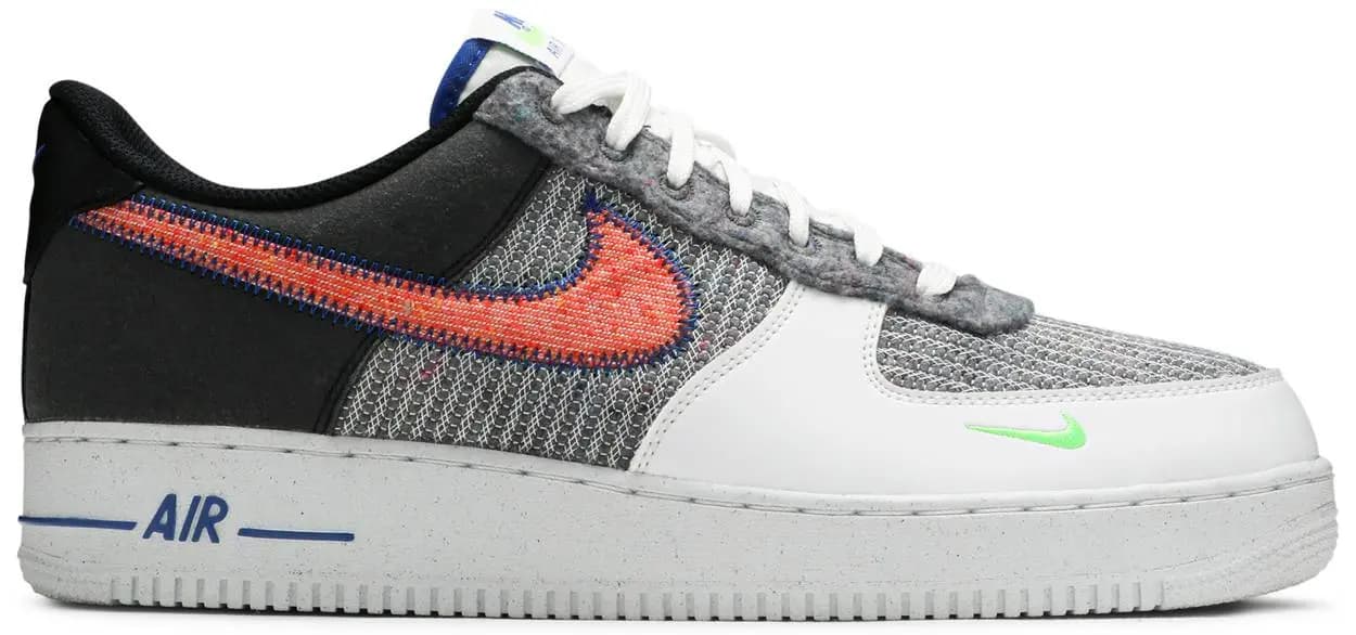 Giày Nike Air Force 1 Low Recycled Jerseys Pack CU5625-122