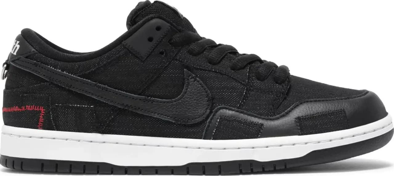 Giày Nike Wasted Youth x Dunk Low SB 'Black Denim' DD8386-001