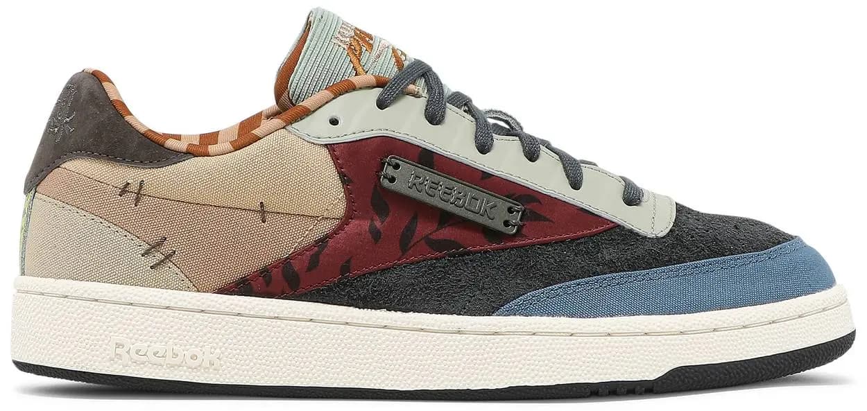 Giày Reebok Kung Fu Panda x Club C 85 'Patchwork' GZ8634