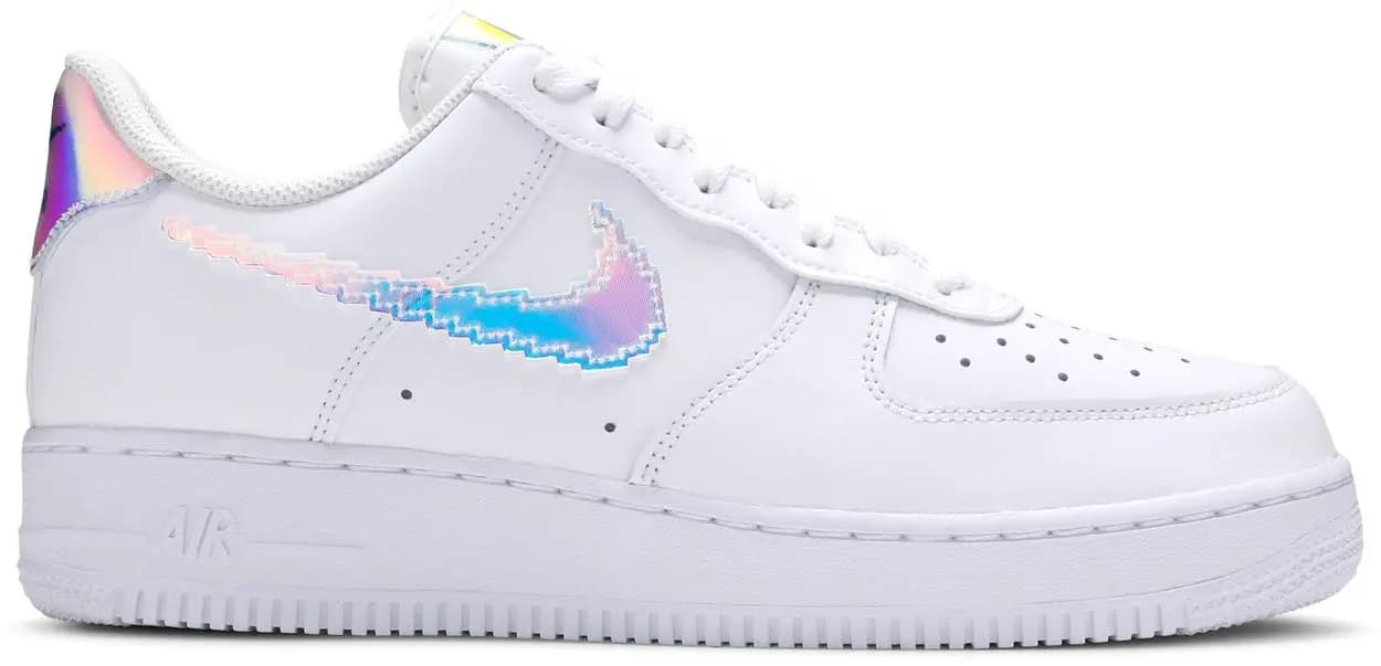 Giày Nike Air Force 1 Low 'Iridescent Pixel White' CV1699-100