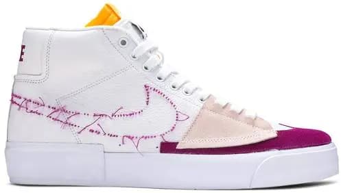 Giày Nike Zoom Blazer Mid Edge SB 'White Viotech' DA2189-100