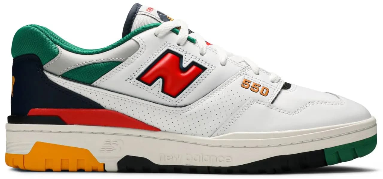 Giày New Balance 550 'Oak Leaf Green Red' BB550CL1