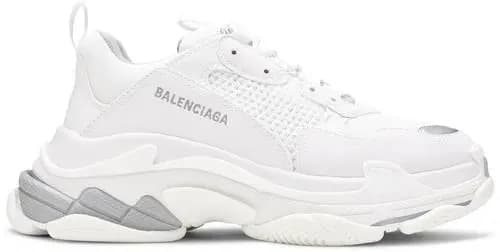 Giày Balenciaga Triple S Sneaker 'White Metal Grey' 536737 W2FS4 1200