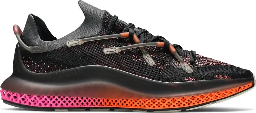 Giày Adidas Ultra 4D Fusio 'Black Orange Pink'  FZ2414