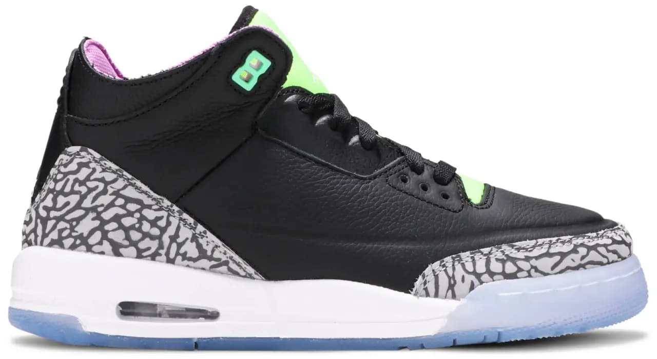 Giày Nike Air Jordan 3 Retro GS 'Electric Green' DA2304-003