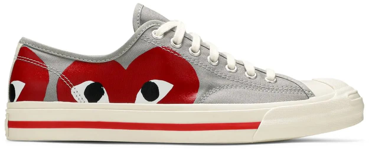 Giày Converse Comme des Garçons PLAY x Jack Purcell Drizzle Red 171260C