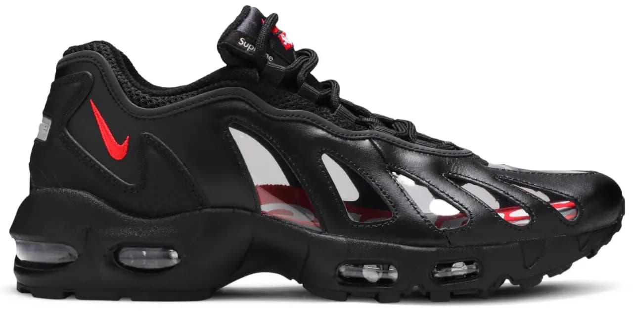 Giày Nike Supreme x Air Max 96 'Black' CV7652-002