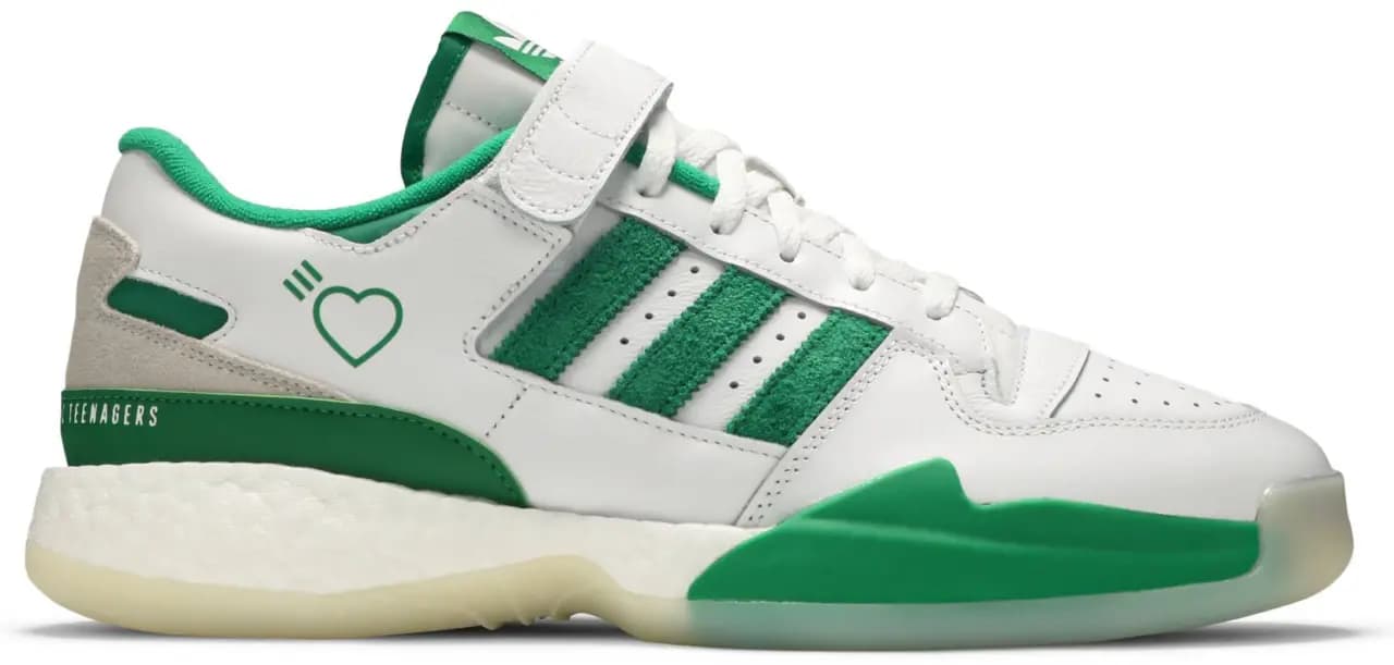 Giày Adidas Human Made x Forum Low 'Green' S42976