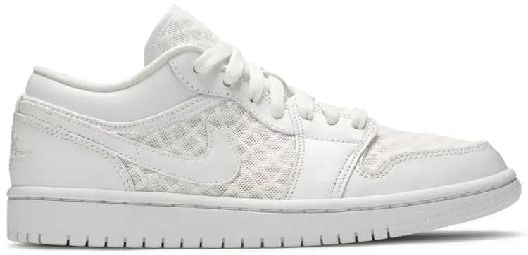Giày Nike Wmns Air Jordan 1 Low Breathe 'Triple White' DC9508-100