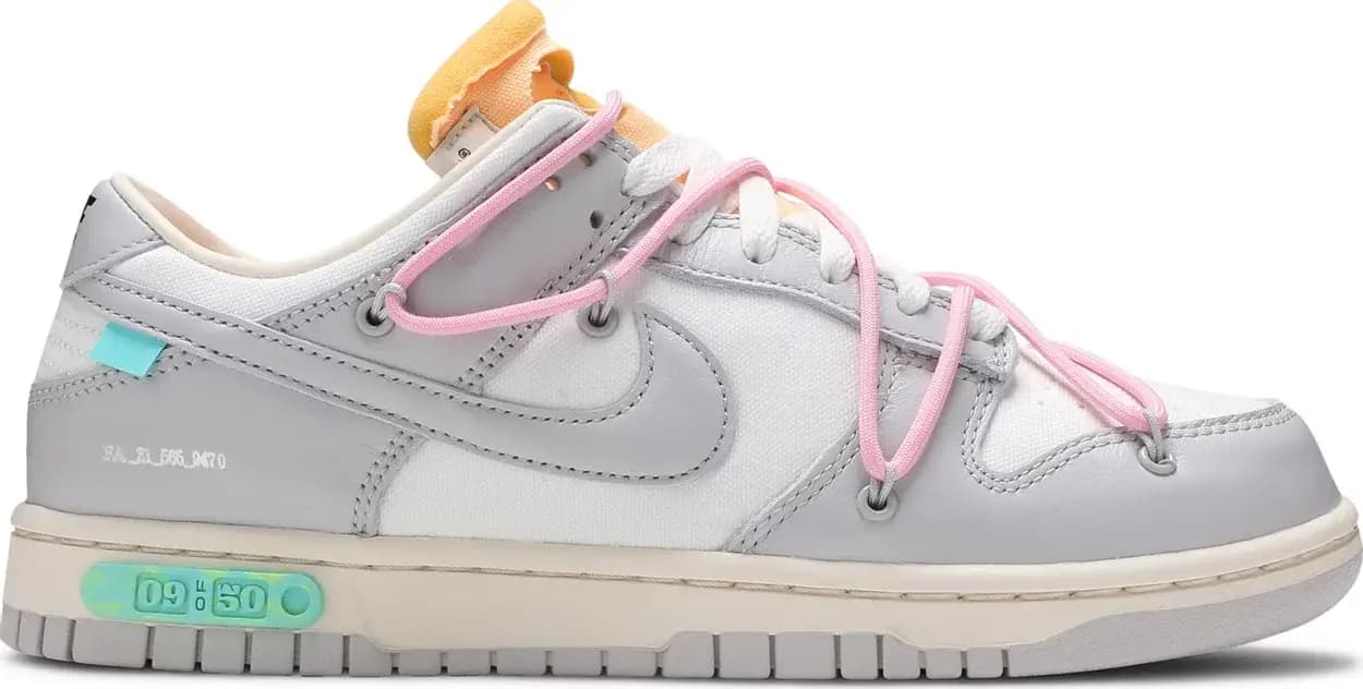 Giày Nike Off-White x Dunk Low 'Lot 09 Of 50' DM1602-109