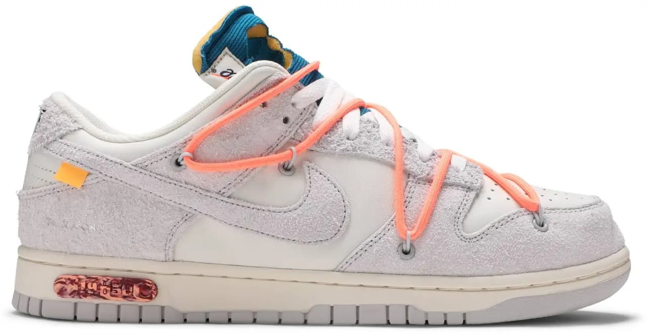 Giày Nike Off-White x Dunk Low 'Lot 19 Of 50' DJ0950-119