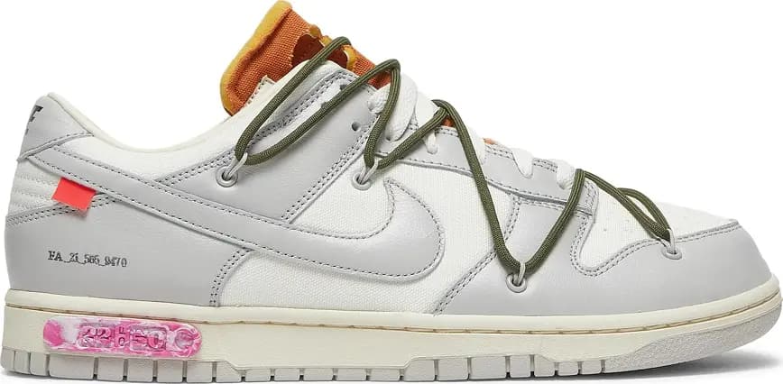 Giày Nike Off-White x Dunk Low 'Lot 22 Of 50' DM1602-124