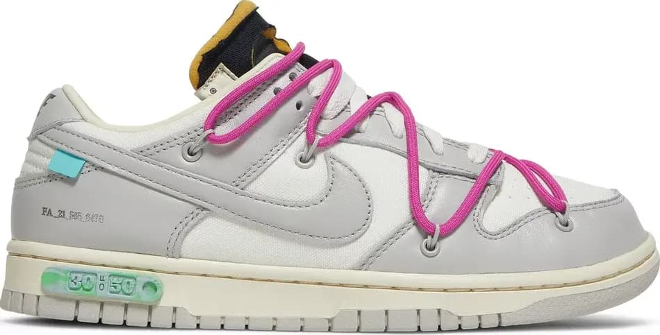 Giày Nike Off-White x Dunk Low 'Lot 30 Of 50' DM1602-122