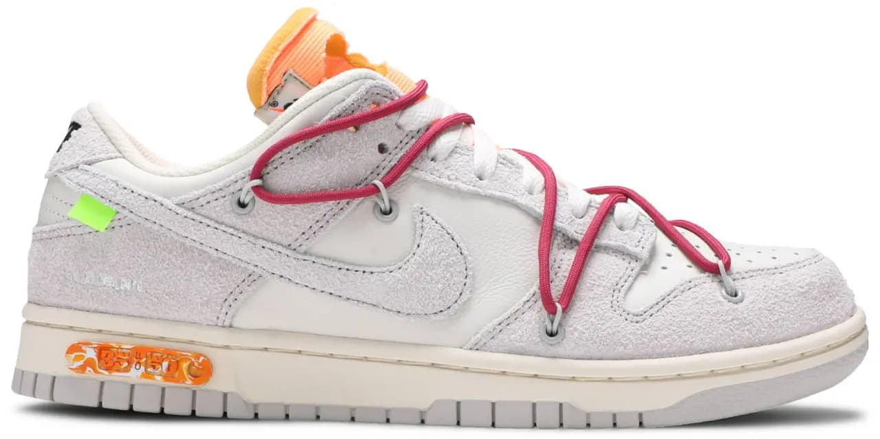 Giày Nike Off-White x Dunk Low 'Lot 35 Of 50' DJ0950-114