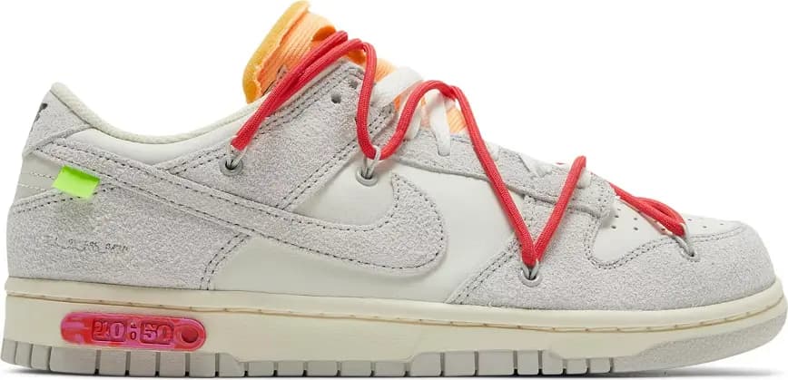 Giày Nike Off-White x Dunk Low 'Lot 40 Of 50' DJ0950-103
