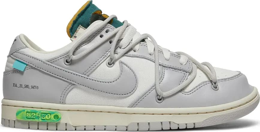 Giày Nike Off-White x Dunk Low 'Lot 42 Of 50' DM1602-117