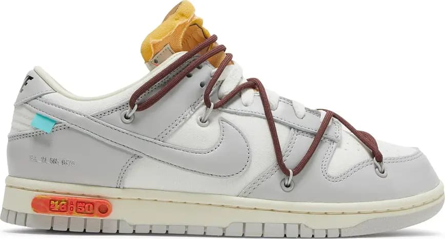 Giày Nike Off-White x Dunk Low 'Lot 46 Of 50' DM1602-102