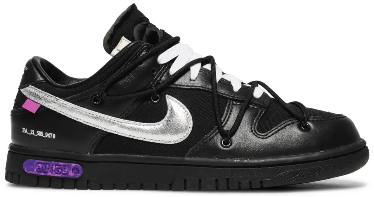 Giày Nike Off-White x Dunk Low 'Lot 50 Of 50' DM1602-001