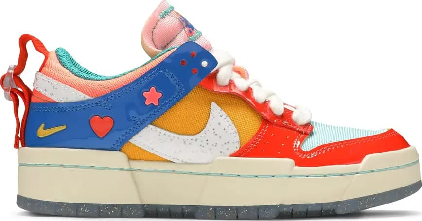 Giày Nike SB Dunk Low 'Disrupt Kid At Heart Orange Blue Red' DJ5063-414