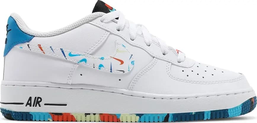Giày Nike Air Force 1 LV8 GS 'Swoosh Pack' DM7597-100