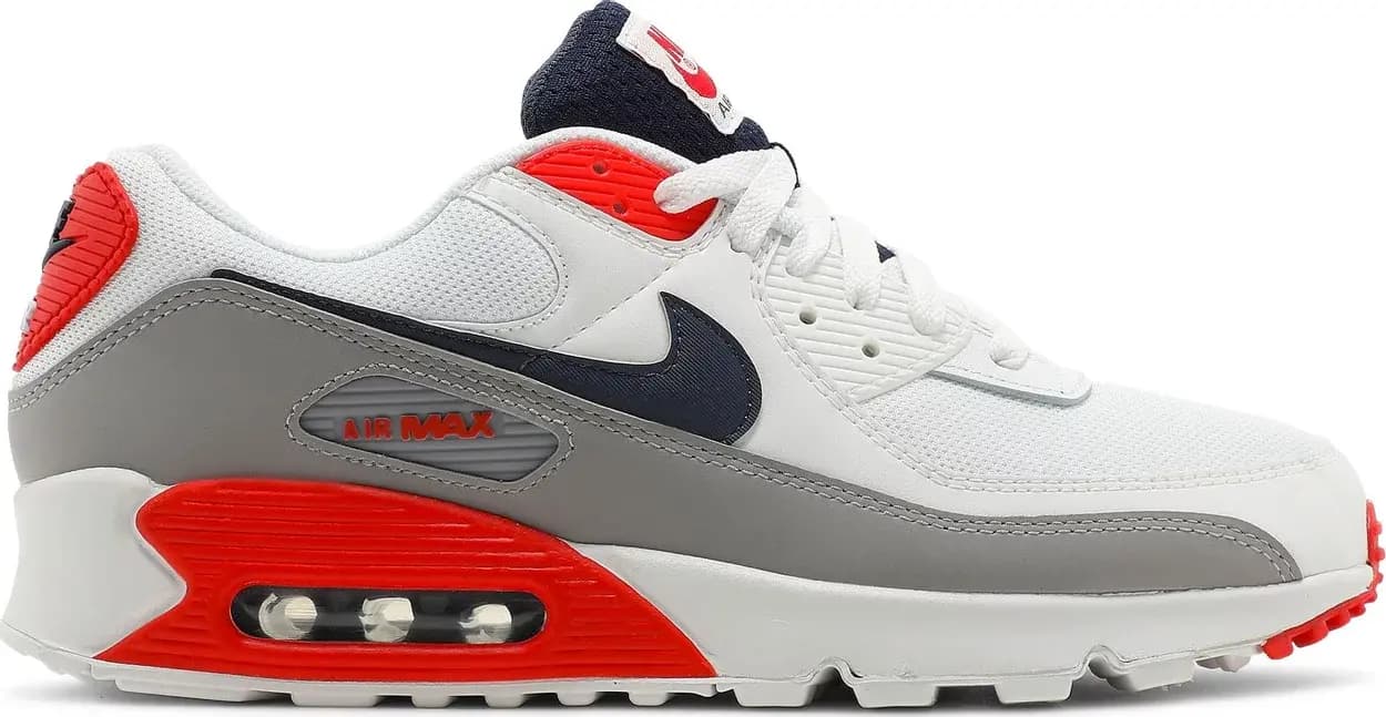 Giày Nike Air Max 90 USA 2021 'White' DB0625-101