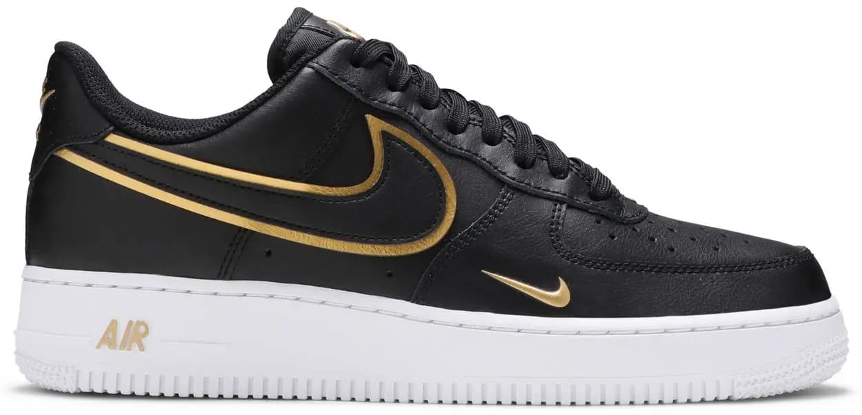 Giày Nike Air Force 1 '07 LV8 'Metallic Swoosh Pack Black' DA8481-001