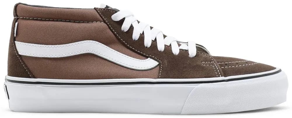 Giày Vans JJJJound x Sk8-Mid Vault LX 'Brown' VN0A7TNH2D7