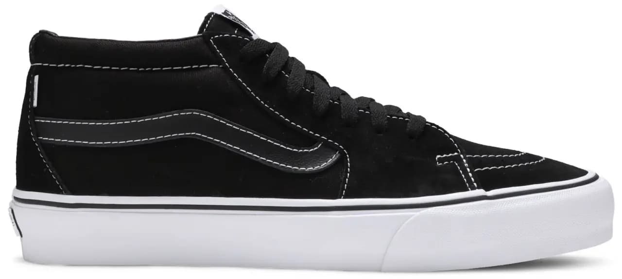 Giày Vans JJJJound x Sk8-Mid Vault LX 'Black' VN0A7TNH2D9