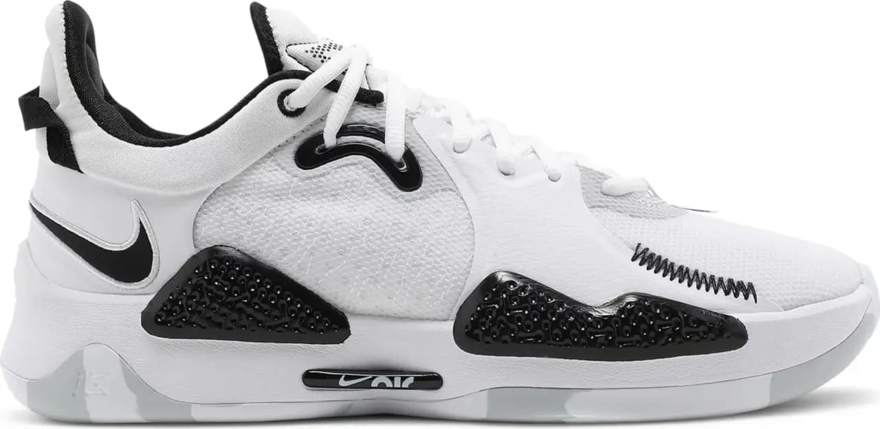 Giày Nike PG 5 TB 'White Black' DA7758-100