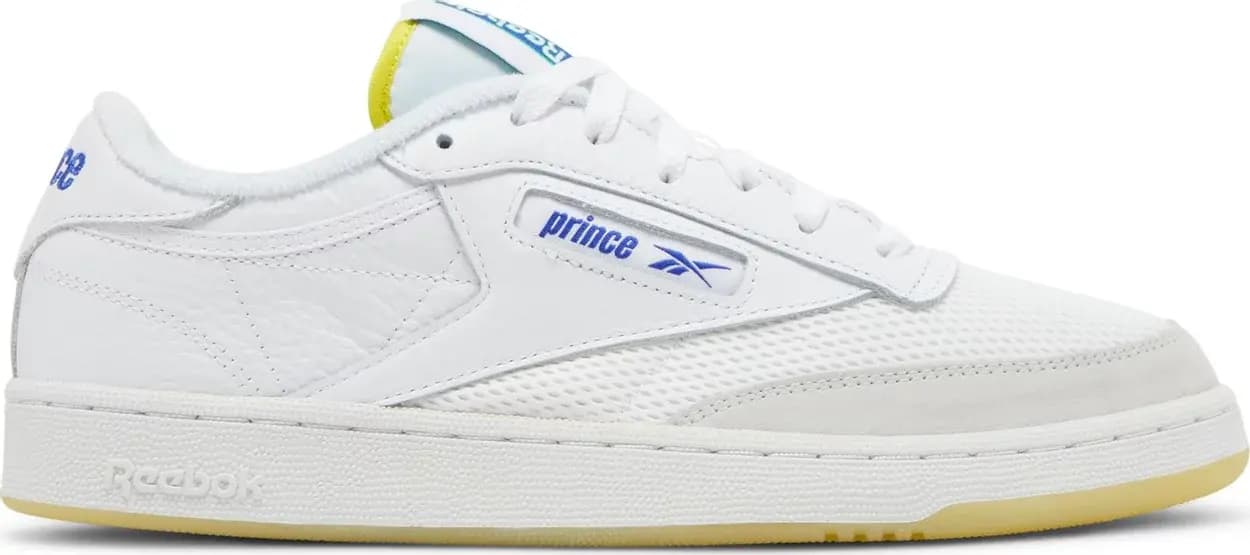 Giày Reebok Club C 85 x Prince 'White Bright Cobalt' GY8052