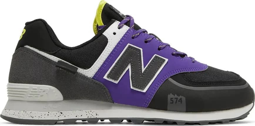 Giày New Balance 574T 'Black Purple' U574TY2
