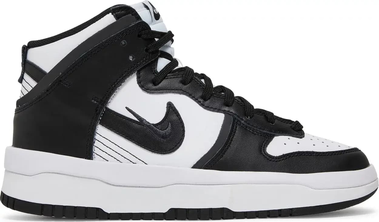 Giày Nike Dunk High Rebel 'Black White' DH3718-104