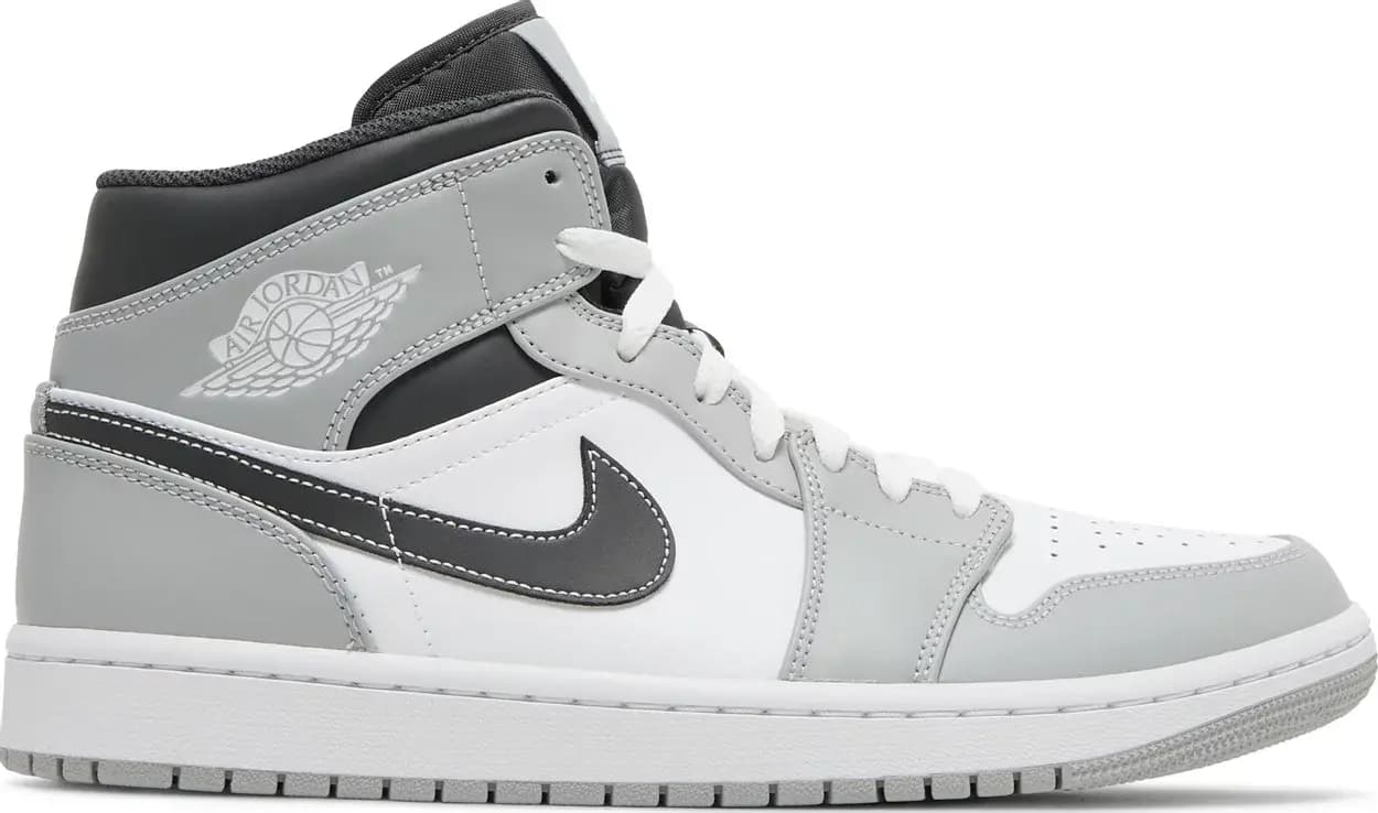 Giày Nike Air Jordan 1 Mid 'Light Smoke Grey' 554724-078