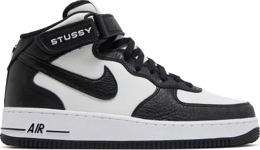 Giày Nike Air Force 1 Mid Stussy 'Light Bone' DJ7840-002