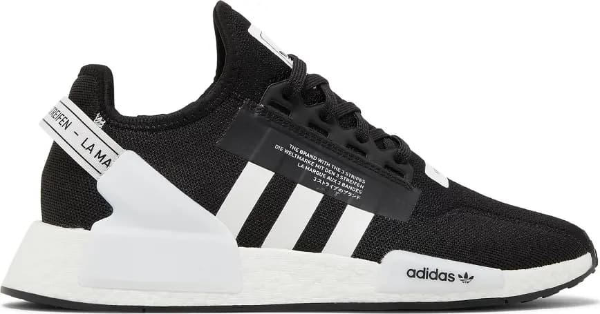 Giày Adidas Nmd R1 V2 'Black White' GX6367