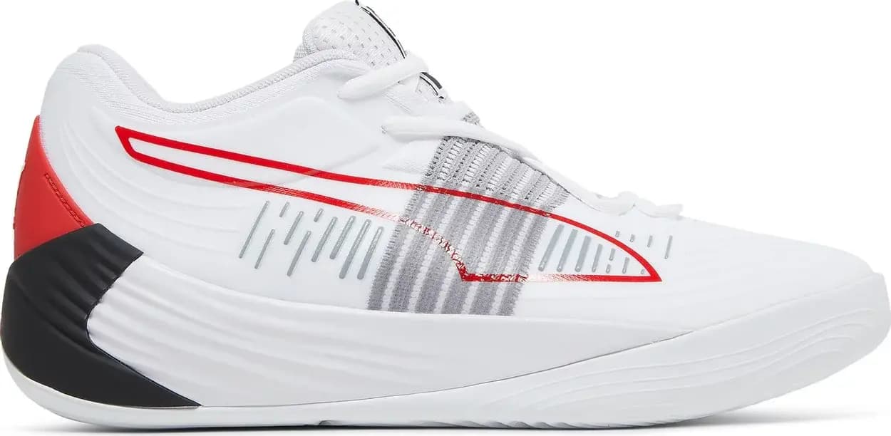 Giày Puma Fusion Nitro 'White High Risk Red' 195514-04