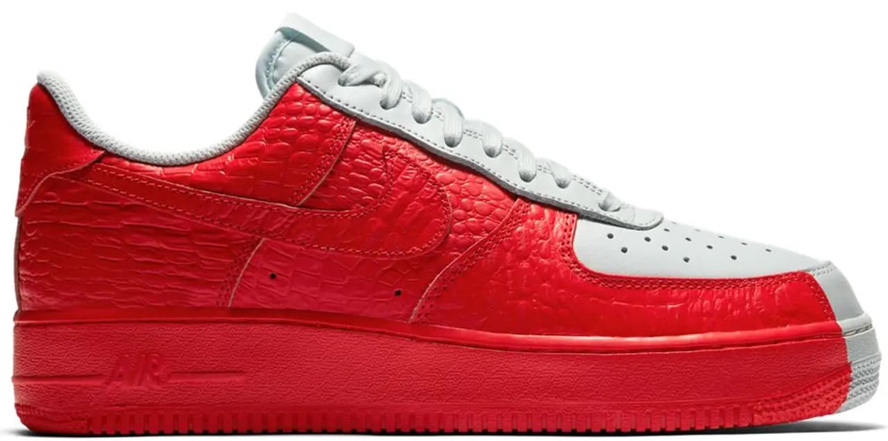 Giày Nike Air Force 1 Low Split Grey Red 905345-005