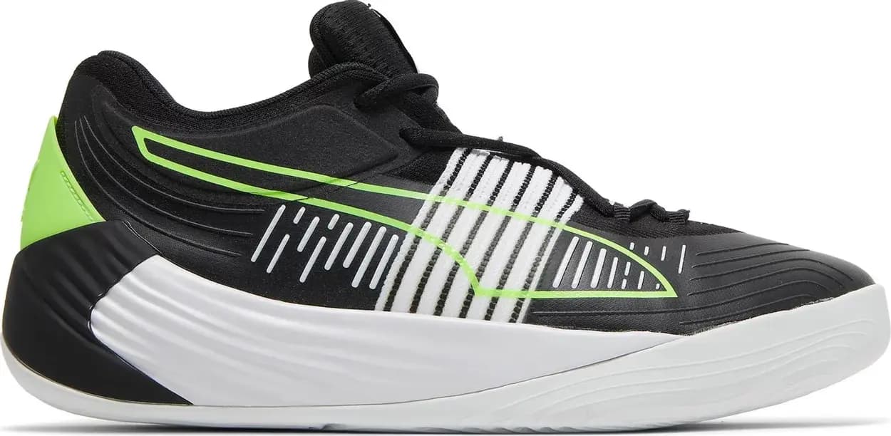 Giày Puma Fusion Nitro 'Black Green Glare' 195587-01