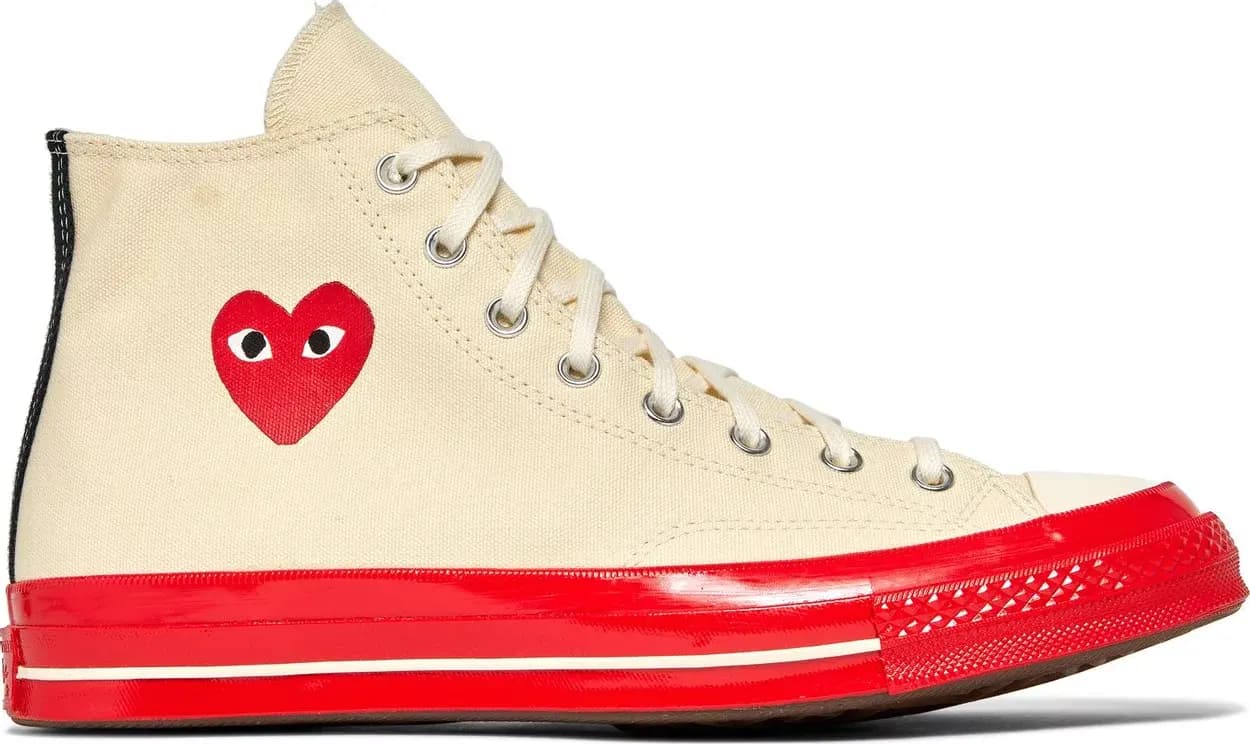 Giày Converse  Comme des Garçons Play x Chuck 70 High 'Pristine Red' A01794C