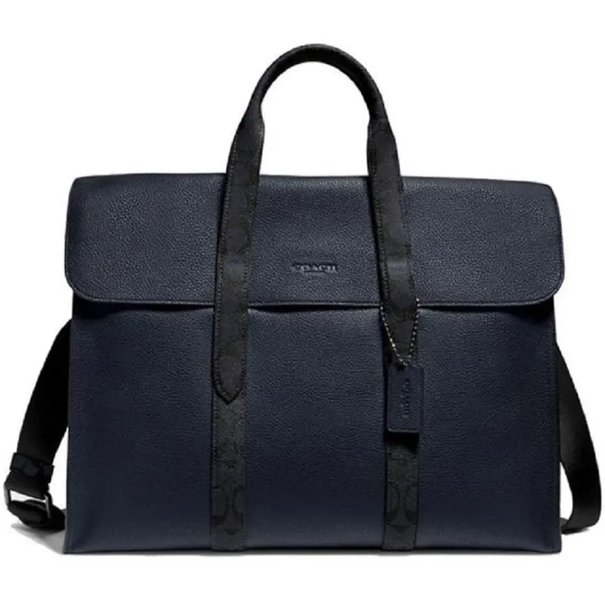 Túi Coach Metropolitan Portfolio Signature Canvas Blocking 76193 JIP2V