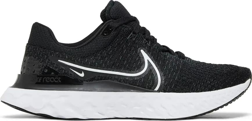 Giày Nike React Infinity Run Flyknit 3 'Black White' DH5392-001