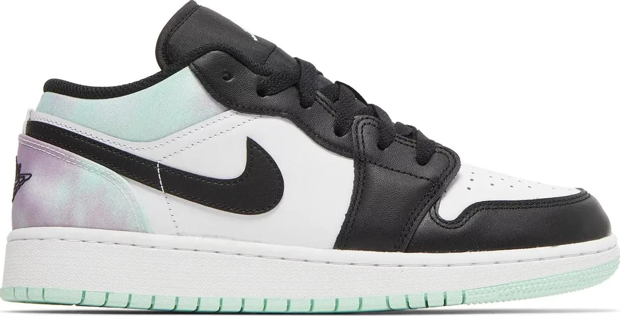 Giày Nike Air Jordan 1 Low SE 'White Black Tie Dye' DQ2514-100