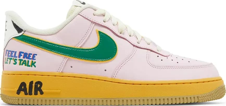 Giày Nike Air Force 1 Low 'Feel Free Let's Talk' DX2667-600